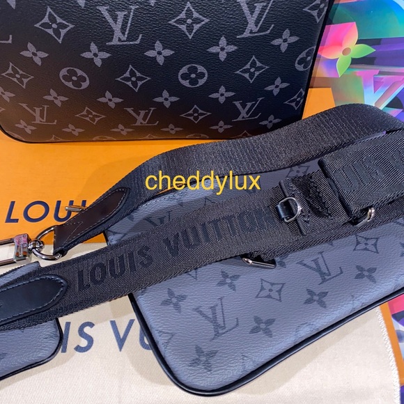 😎🆒😍Authentic Brand New Louis Vuitton Trio Messenger Bag Complete Set - Picture 8 of 11